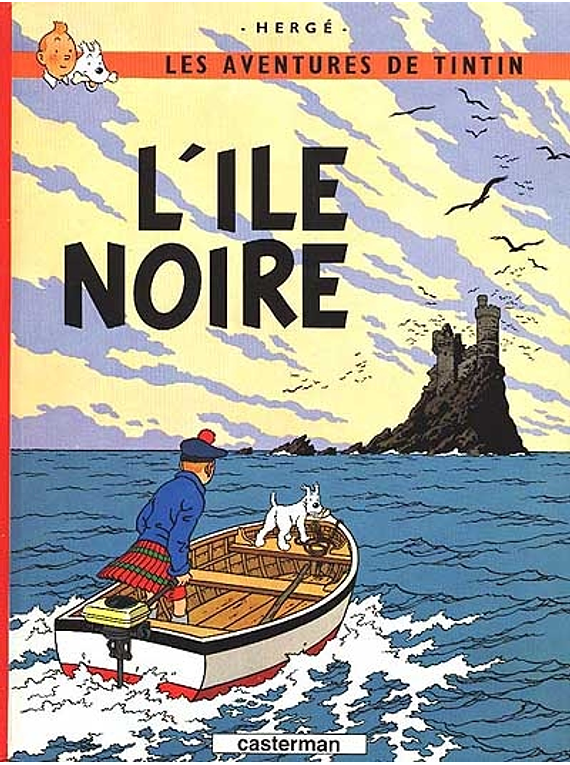 Les aventures de Tintin - L'île noire, de Hergé