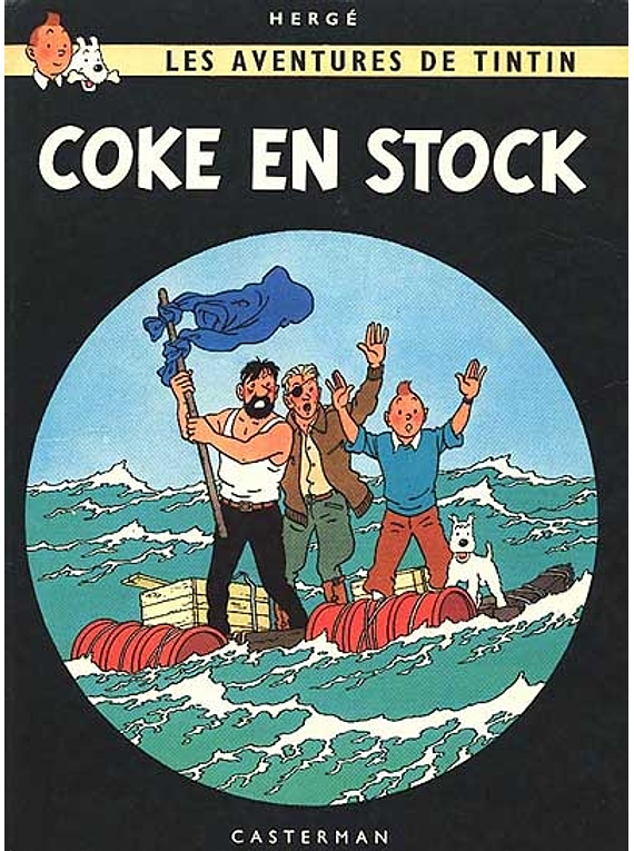 Les aventures de Tintin - Coke en stock, de Hergé