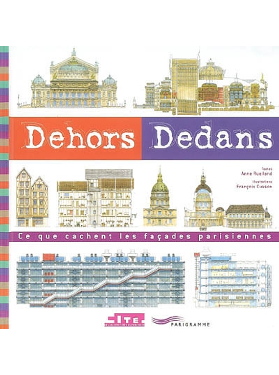 Dehors, dedans : ce que cachent les façades parisiennes, de Anne Ruelland et François Cusson