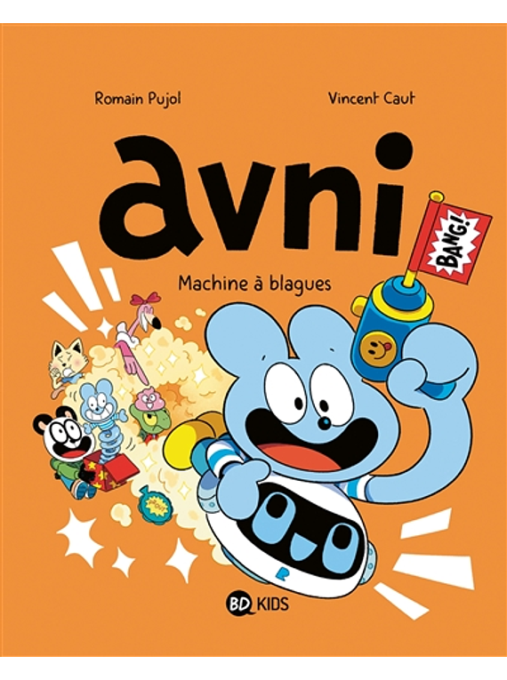 Avni 7 - Machine à blagues, de Romain Pujol et Vincent Caut