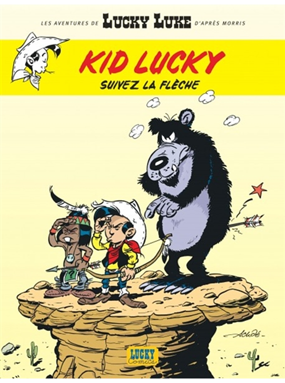 Kid Lucky - Suivez la flèche, d'après Morris 