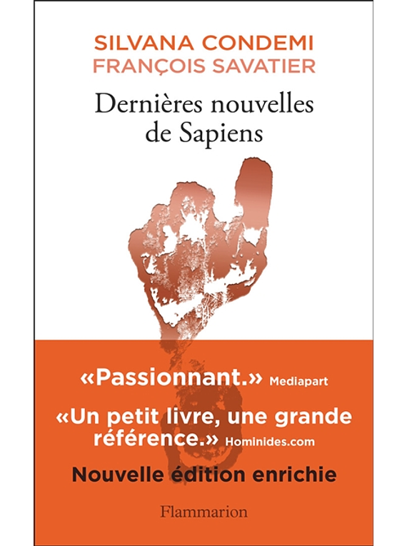 Dernières nouvelles de sapiens, de Silvana Condemi et François Savatier