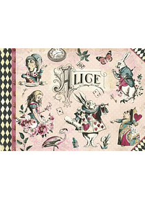 Cahier illustré Alice