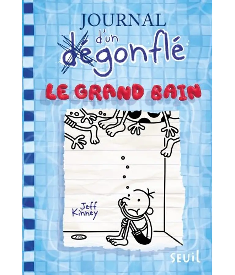 Journal d'un dégonflé 15 - Le grand bain, de Jeff Kinney