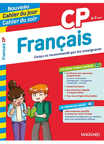 Cahier du jour Cahier du soir - CP - 6/7 ans : Français