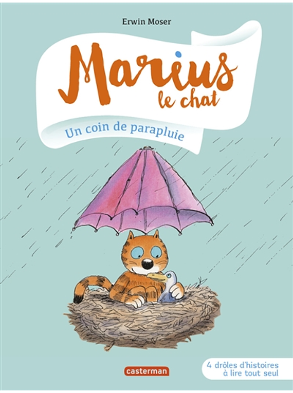 Marius le chat - Un coin de parapluie, d'Erwin Moser