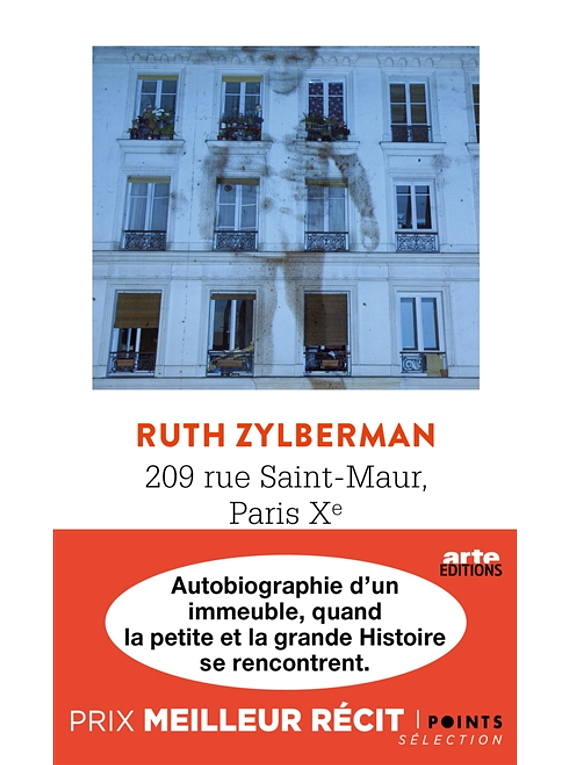 209 rue Saint-Maur, Paris Xe, de Ruth Zylberman