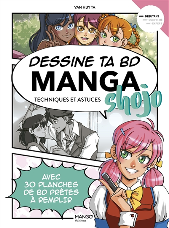 Dessine ta BD manga shojo, de Van Huy Ta