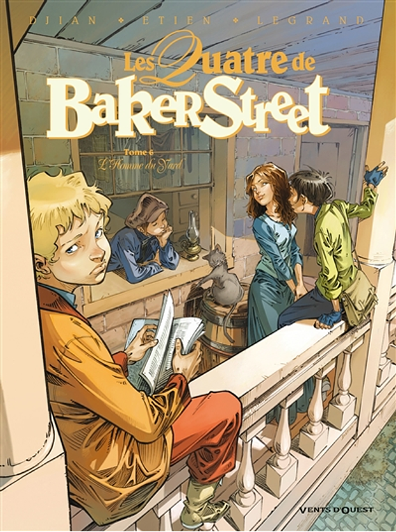 Les quatre de Baker Street Volume 6, L'homme du Yard, scénario Jean-Blaise Djian, Olivier Legrand