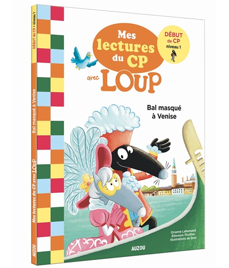 Mes lectures du CP avec Loup - Bal masqué à Venise, de Orianne Lallemand