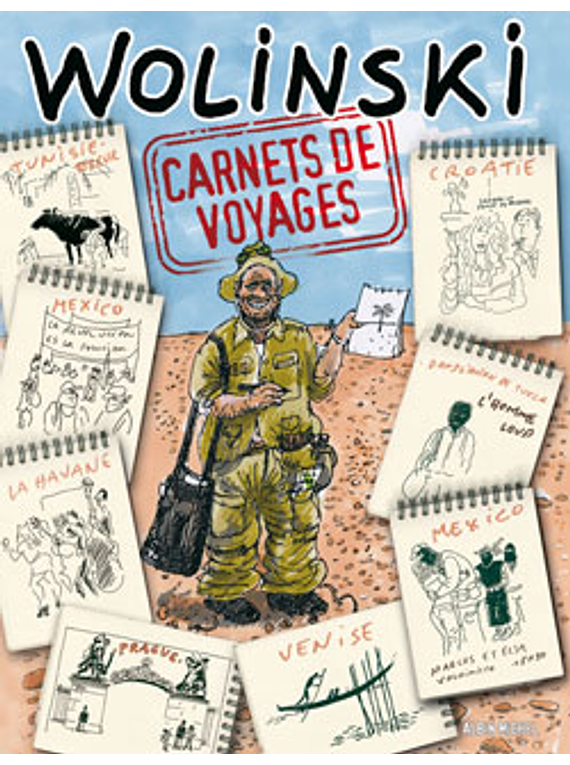 Carnets de voyage, de Wolinski