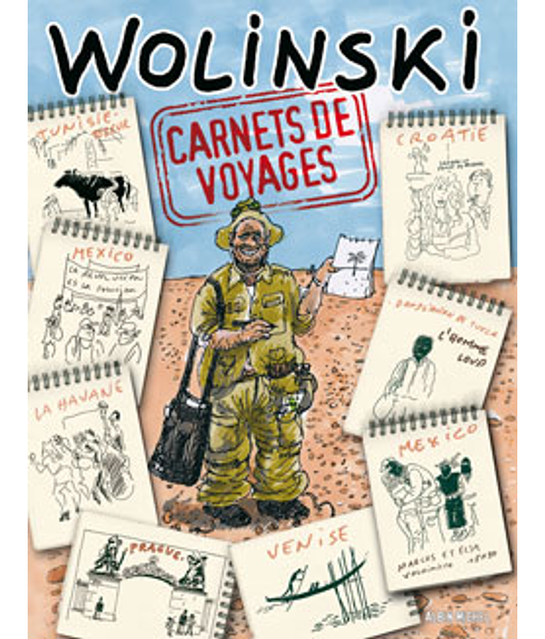 Carnets de voyage, de Wolinski