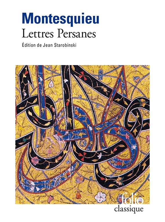 Lettres persanes, de Montesquieu