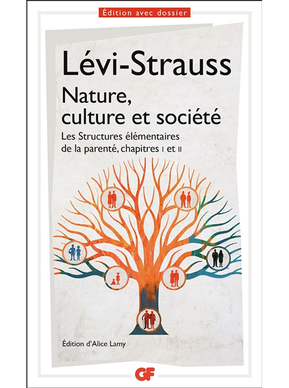 Nature, culture et société : Les structures élémentaires de la parenté, chapitres I et II, de Lévi-Strauss