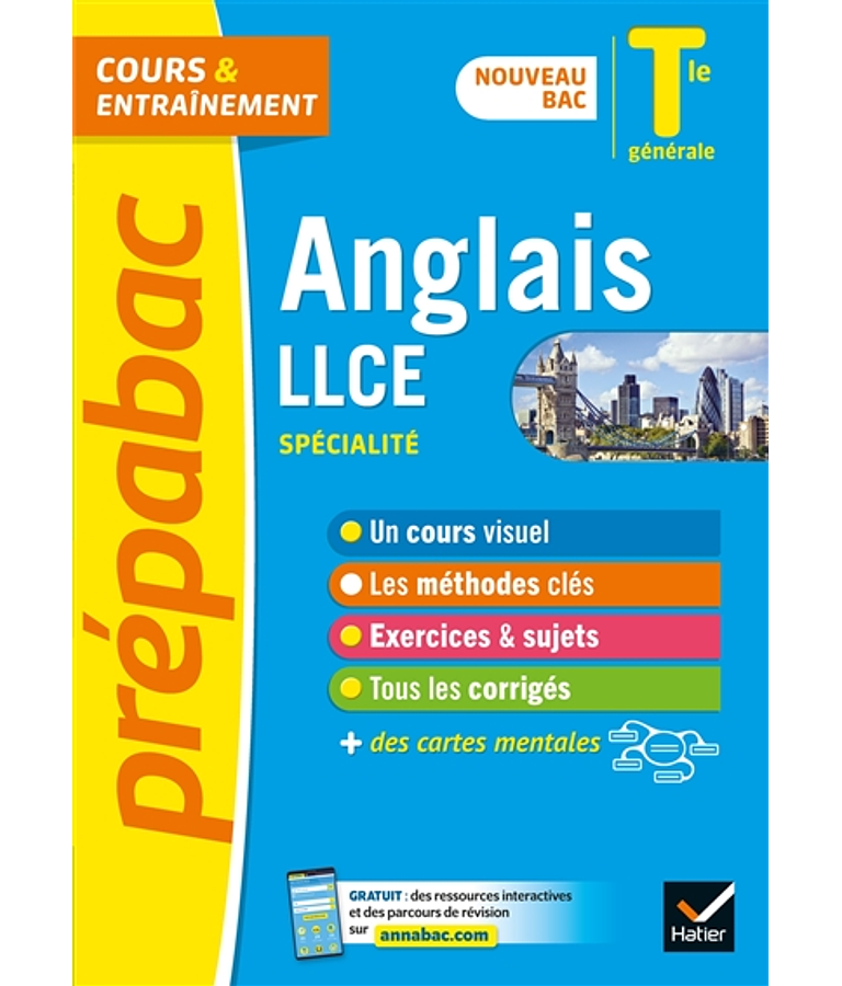 Prépabac Terminale - Spécialité Anglais LLCE 