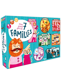 Mon grand jeu de 7 sept familles, de illustrations Kay Wolfersperger