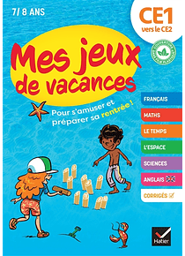 Mes jeux de vacances CE1 vers le CE2, 7-8 ans 