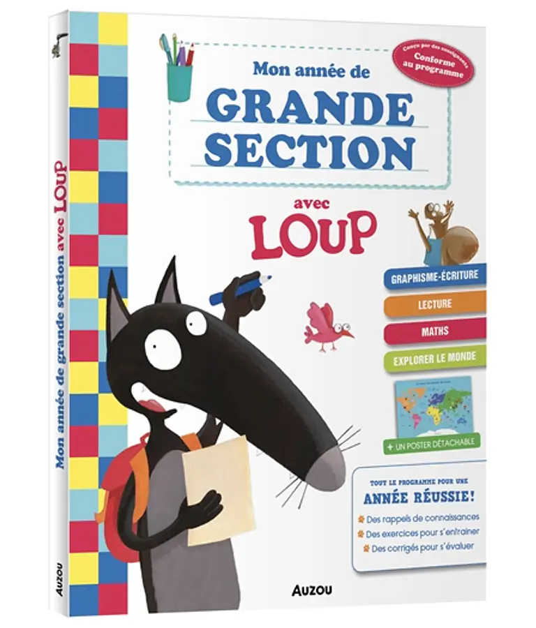 Mon année de Grande Section GS avec Loup 