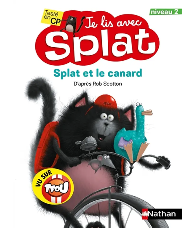 Je lis avec Splat - Splat et le canard
