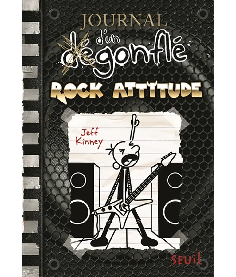 Journal d'un dégonflé 17 - Rock attitude, de Jeff Kinney