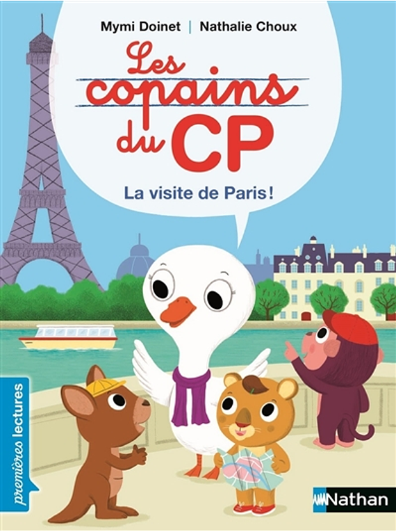 Les copains du CP - Visitons Paris ! de Mymi Doinet et Nathalie Choux
