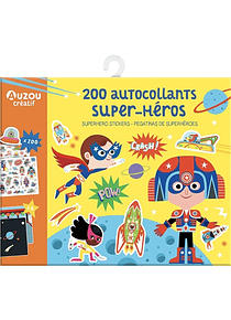 Super-héros : 200 autocollants 