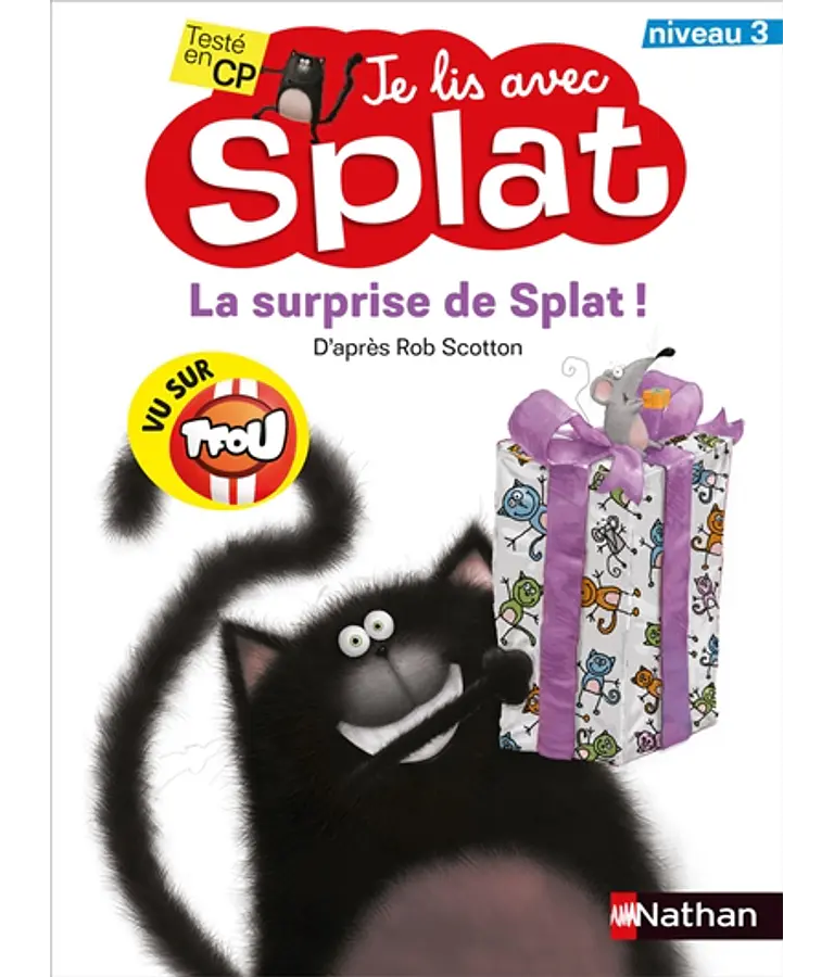 Je lis avec Splat - La surprise de Splat !