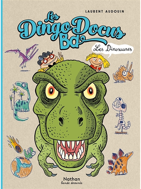 Les dingodocus BD - Les dinosaures, de Laurent Audouin