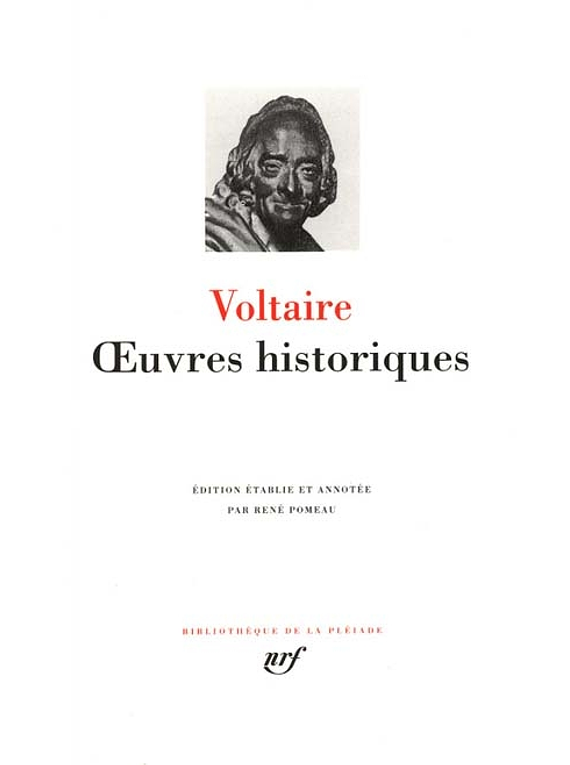 Oeuvres historiques Histoire de Charles XII, de Voltaire