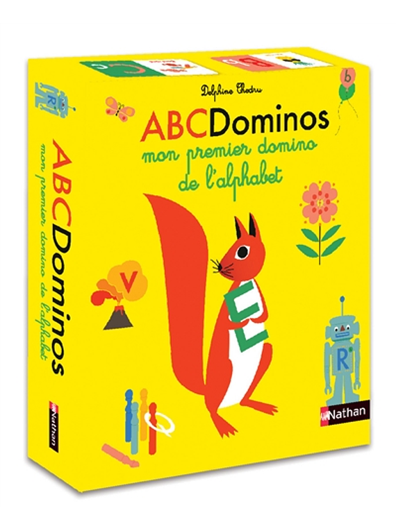 ABCDominos - mon premier domino de l'alphabet 
