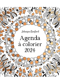 Agenda à colorier 2024, de Johanna Basford