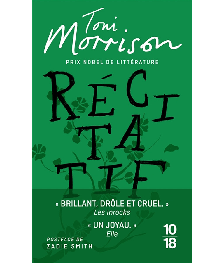 Récitatif, de Toni Morrison