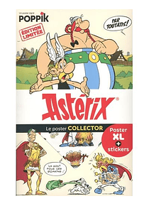 Poppik Astérix : 1 poster + 45 stickers repositionnables, de René Goscinny et Albert Uderzo.