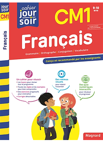 Cahier du jour Cahier du soir - CM1, 9-10 ans: Français