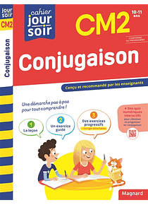 Cahier du jour Cahier du soir - CM2, 10-11 ans: Conjugaison 