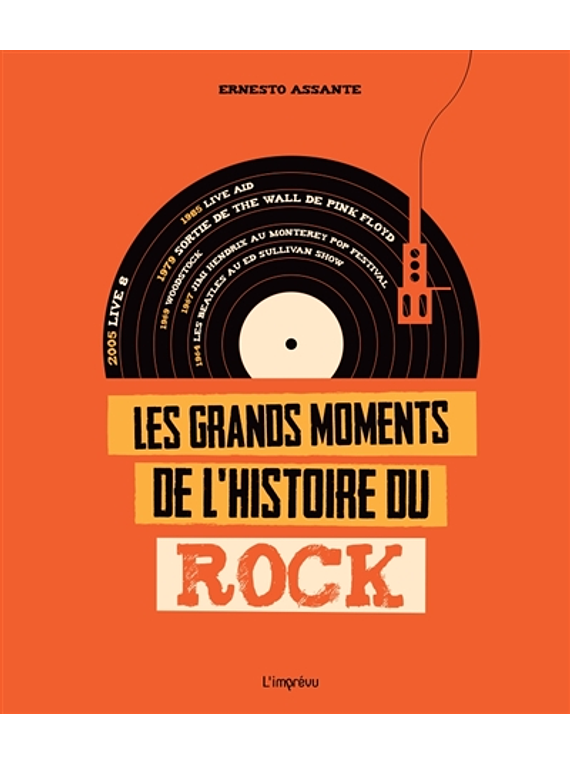 Les grands moments de l'histoire du rock, de Ernesto Assante