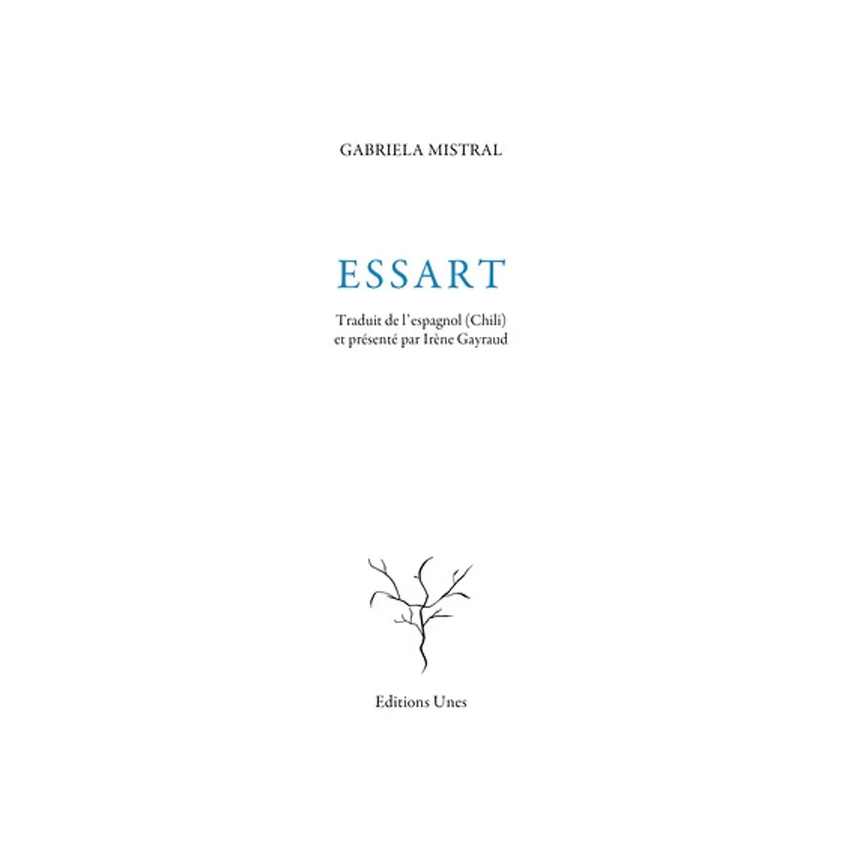 Essart, de Gabriela Mistral