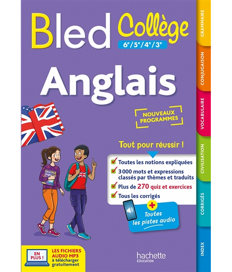 Bled Collège 6e à 3e - Anglais