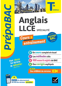 Prépabac Tle générale - Anglais LLCE spécialité