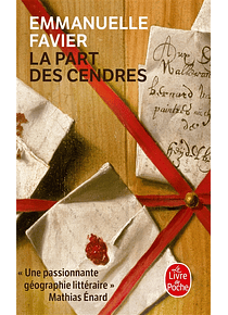 La part des cendres, d'Emmanuelle Favier