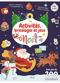 Noël - Activités, bricolages et jeux, de Nicole Curti