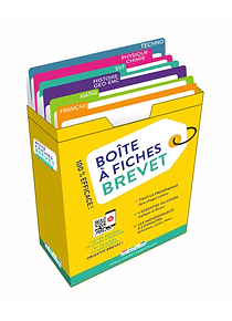 Boîte à fiches brevet 