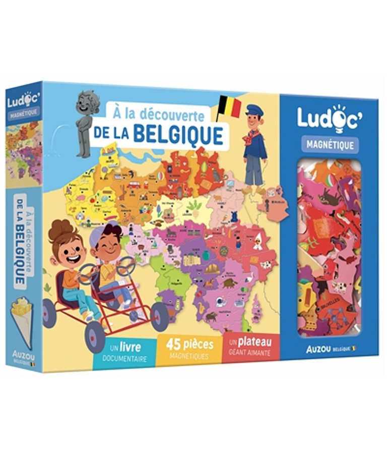 A la découverte de la Belgique, de Morgane Delaisse