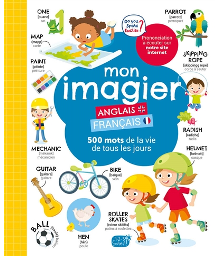 Mon imagier anglais-français 