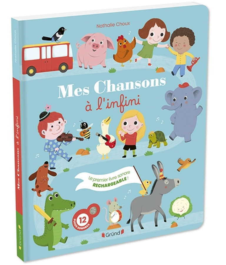 Mes chansons à l'infini, de Nathalie Choux