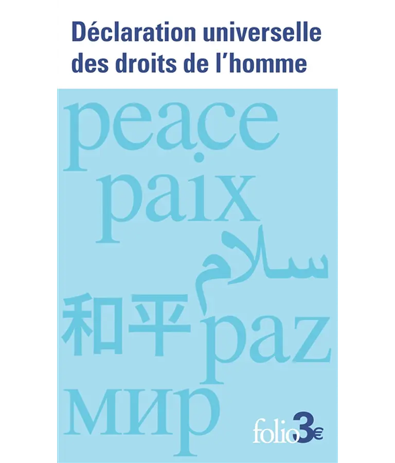 Déclaration universelle des droits de l'homme