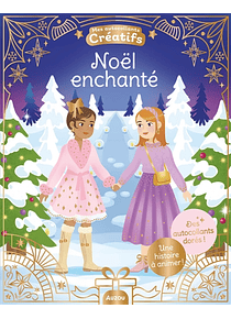 Noël enchanté - Des autocollants dorés !