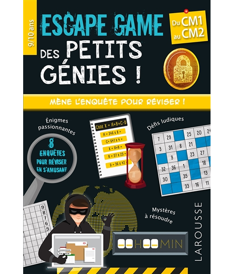 Escape game des petits génies ! du CM1 au CM2