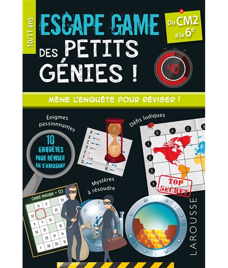 Escape game des petits génies ! du CM2 à la 6e