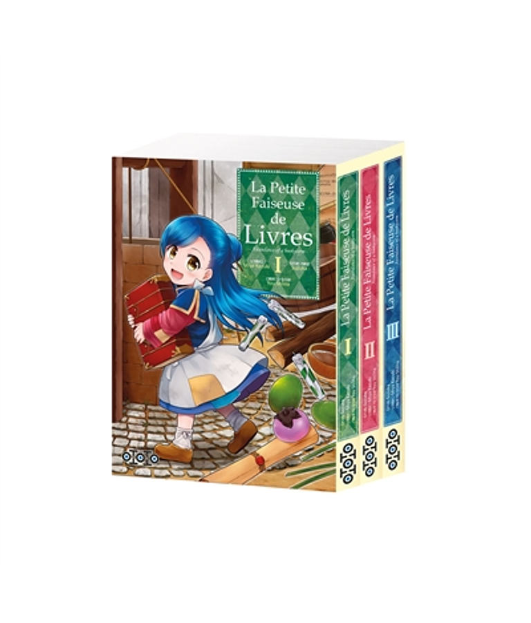 La petite faiseuse de livres : ascendance of a bookworm - Vol. 1-2-3